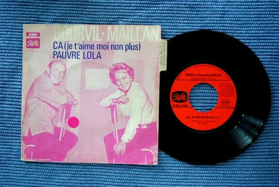 BOURVIL-MAILLAN / SP PATHE C 006-11.079 / BIEM 1970 (F) - Photo 1/2