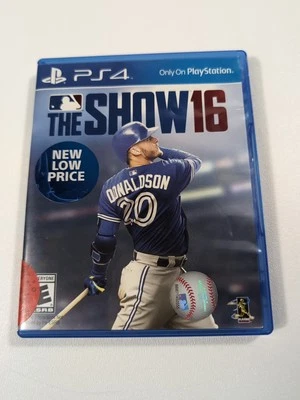 MLB 16: The Show PS4 Sony PlayStation 4 Region Free Baseball Video Game Sports - Image 1 of 4