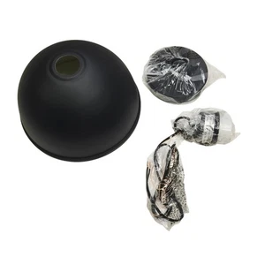 Globe Electric 44628 Talullah 10" Wide Outdoor Mini Pendant - Matte Black - Bild 1 von 5