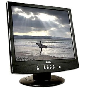 Dell E171FPB 17 Inch Computer Monitor Flat Panel LCD VGA Very Good 2E - Picture 1 of 3