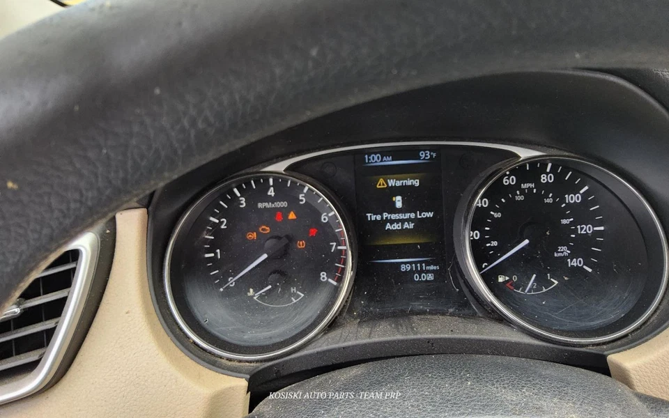 NISSAN ROGUE 2016 SPEEDOMETER / INSTRUMENT CLUSTER VIN J 1ST DIGIT 1709068 - Image 1 of 1