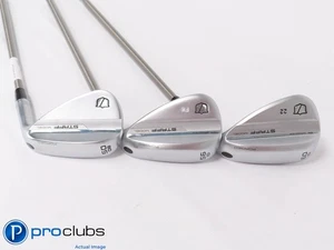 Nice WILSON STAFF Model 50*,56*,60* WEDGE SET Steelfiber 110 Regular Flex 447440 - Picture 1 of 4