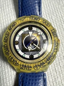 Reloj Swatch 1995 Scuba SUEDPOL SDG106. ¡Batería nueva usada en excelente estado funciona! - Imagen 1 de 14