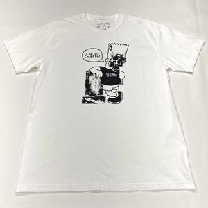 Camiseta Team Sesh Bones Para Hombre Grande Blanca Barba Mercancía Calavera Muerta Cementerio Rap - Imagen 1 de 8