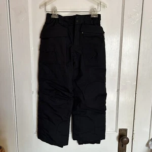 Patagonia Kids Ski Snow Pants Black Small - In Excellent Condition! Warm! - Picture 1 of 6