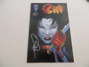 1995 CRUSADE COMICS SHI # 5 SILVESTRI VARIANT SIGNED BY BILLY TUCCI, WITH POA - Picture 1 of 3