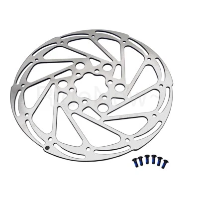 TRP R2 180mm Bike Disc Brake Rotor, 1.8mm Thick, 6-Bolt R180S02M, Silver - Image 1 of 4