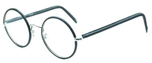 B.O.I.C.LONDON LINE (SAVILE ROW Round 49x22mm Rhodium Black RX Optical Glasses - Imagen 1 de 12