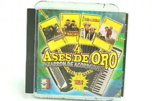 4 Ases De Oro Agarron De Acordeones Vol. 2 CD New Sealed - Imagen 1 de 12