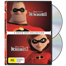 The Incredibles 2-Movie Collection (DVD, 2-Disc) PAL Region 4 (Disney / Pixar)