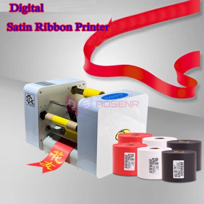NEW Digital Ribbon Printer Satin Ribbon Printing Machine Hot Stamping Machine - Image 1 of 4