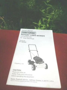 Craftsman Rotary Lawn Mower Owner's Manual Model No. 917.387461 - Picture 1 of 3