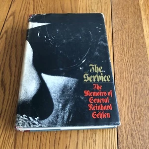 The Service: The Memoirs Of General Reinhard Gehlen Hardcover 1972 1st Print - Picture 1 of 23