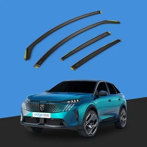 Peugeot 3008/E-3008 MK3 2023-Onwards 5 Door SUV Wind Deflectors 4pc Tinted - Picture 1 of 10