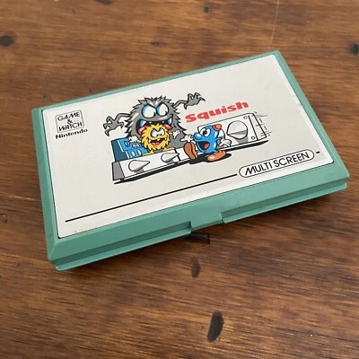 Консоль Nintendo Game & Watch Squish 1986 с несколькими экранами MG-61 - Изображение 1 из 4