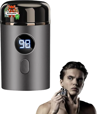 Mini Rasoio Elettrico Portatile USB, Wet&Dry,Ricaricabile,Uomo,Lavabile,Compatto - Immagine 1 di 4