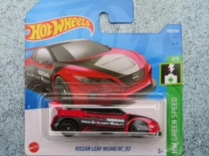 H2100 NISSAN LEAF NISMO RC_02 red Hot wheels 2022 100/250 CaseD - Picture 1 of 2