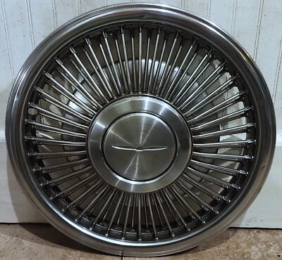 1x Cubierta de rueda tapacubos de radios de cable Ford Thunderbird 1989-1991 OEM #0T E9SC-1130-CA Foto 1 de 4