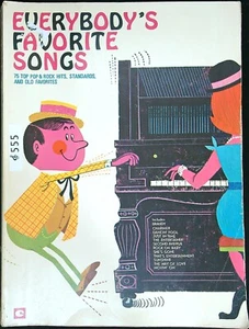 Everybody's Favorite Songs 75 pop & Rock hits Sheet Music Song Book 280 pg 555a - Picture 1 of 15