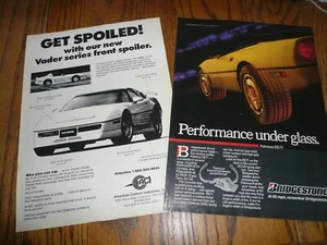 Anuncios impresos Bridgestone y ACI - De colección - Dos por un precio - Imagen 1 de 1