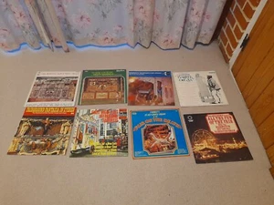 Collection of 8 Street / Fairground Organ vinyl LPs Records Marenghi Gavioli - Picture 1 of 1