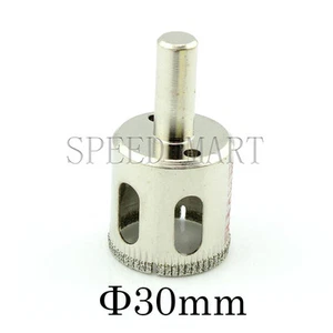 30mm Diamond coated hole saw core drills drill bit glass Tile Marble Ceramic - Picture 1 of 2
