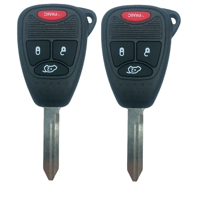 2 For 2005 2006 2007 Dodge Magnum Keyless Entry Key Car Fob Remote - Image 1 of 4