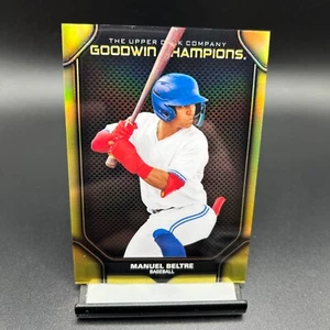 2024 UD Goodwin Champions Black & Gold /50 #71 Manuel Beltre Toronto Blue Jays - Picture 1 of 1