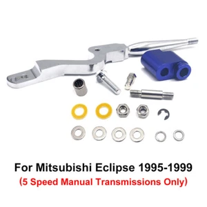 Blue Quick Short Throw Shifter 95-99 Mitsubishi 4G63 ECLIPSE GSX GST GS DSM RS - Picture 1 of 7