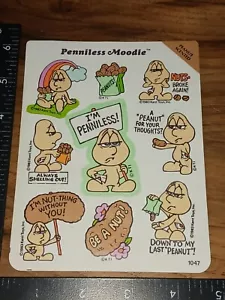 Vintage Aufkleber, Kent Toys, Peniless Moodies. Peanut Scratch N Sniff, (bxstkn) - Bild 1 von 3