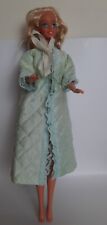 VINTAGE HAND MADE  DRESSING GOWN  FOR SINDY/BARBIE OR SIMILAR DOLL  OUT FIT ONLY