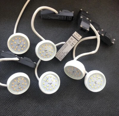 6x Briloner LM14-017 Einbaustrahler LED Ersatz Modul 5W 400lm 3000K mit Gewinde - Bild 1 von 4