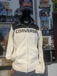 Felpa Converse Tg S Col Blu Bianc Buone Cond - Foto 1 di 8