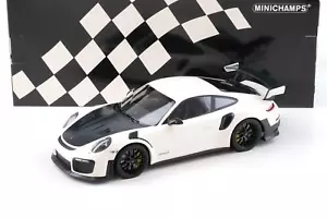 1:18 Minichamps Porsche 911 (991.2) GT2 RS white with black wheels 2018 - Bild 1 von 4