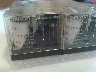 Omron G2R-2L37P-V-12VDC G2R 2L37P V 12VDC Relais neu - Bild 1 von 3