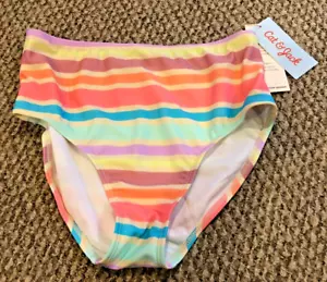GIRLS SWIM BOTTOM SWIMWEAR BATHING SUIT POOL SIZE XL 14 BRIEF NWT NEW TARGET - Picture 1 of 2