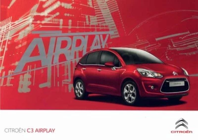 Catalogue Brochure Citroën C3 Airplay 01/2011 France - Photo 1/2