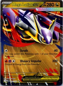 Mega Latias ex - 100/132 - ME01: Mega Evolution Holo - Imagen 1 de 2