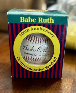 Babe Ruth 100th Anniversary Comemorative Baseball 1895-1995 - Bild 1 von 3