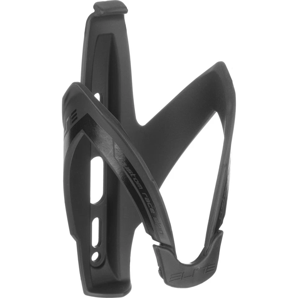 Elite Custom Race Water Bottle Cage Matte Black/Black, One Size - Image 1 of 1