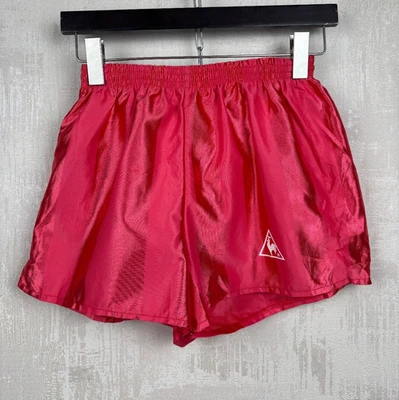 Vintage 80's Le Coq Sportif Women's Running Shorts Size 1 - Image 1 of 4