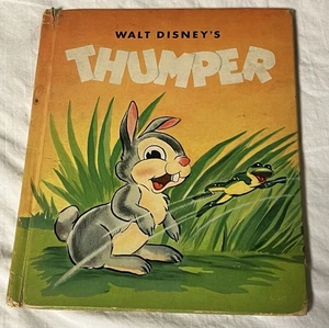Walt Disney’s Thumper 1941/1942 Hardcover VINTAGE HC - Picture 1 of 14