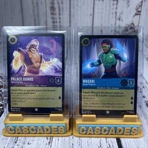Palace Guard & Wasabi Cold Foil Pair Disney Lorcana Trading Cards - Picture 1 of 5