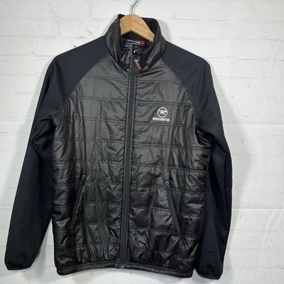 Rossignol Quilted Light Puffer Jacket Womens Size 14 Black Lightweight - Image 1 of 4