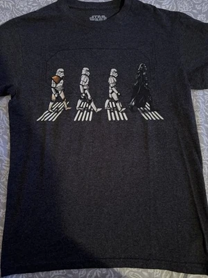 Star Wars Darth Vader Stormtroopers Abby Road Men's Small T-Shirt - Image 1 of 3