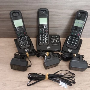 Teléfonos inalámbricos BT XD56 Trio con contestador automático - Imagen 1 de 16