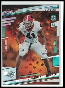 2022 Panini Prestige #361 Channing Tindall Xtra Points Astral Miami Dolphins RC - Bild 1 von 2