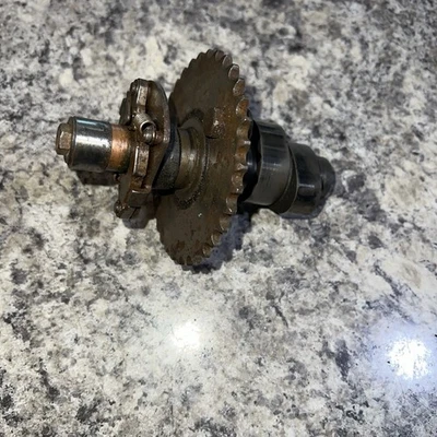 1974 HONDA XL350 XL 350 CAMSHAFT CAM W SPROCKET Timing Spark Advance - Image 1 of 4