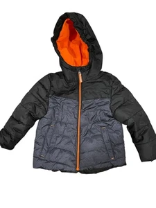 Healthtex Baby Wintermantel Jacke schwarz/orange Größe 18 Monate - Bild 1 von 6
