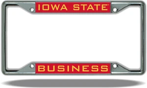 Marco de matrícula de Iowa State BUSINESS - Imagen 1 de 1